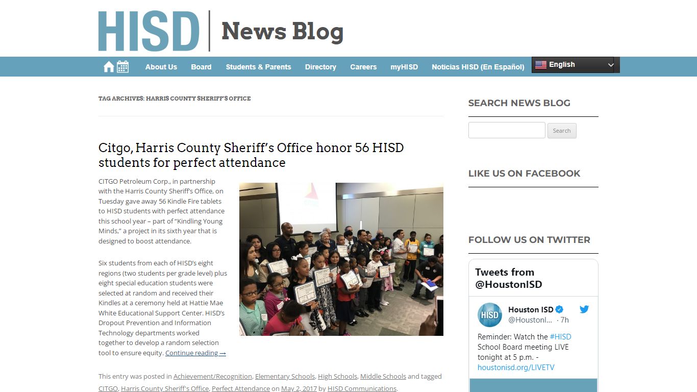 Harris County Sheriff's Office Archives - News Blog